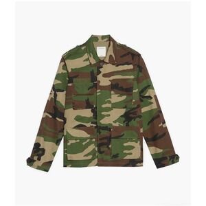 NWT Sandro E-18 G.I. Flight Utility Jacket Green Camo Size‎ Medium $430